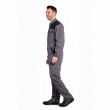 COMBINAISON DE TRAVAIL OCTAVE DOUBLE FG GRIS/NOIR - PBV