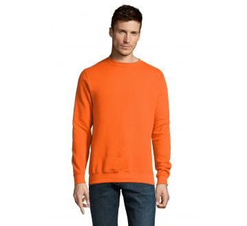 Sweat unisexe Sol's NEW SUPREME orange