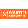 TRANSFERT COEUR "SOUFFLET TRANSPORTS" 1 COULEUR : BLANC