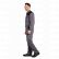 COMBINAISON DE TRAVAIL OCTAVE DOUBLE FG GRIS/NOIR - PBV