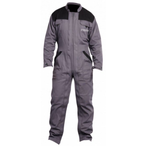 COMBINAISON DE TRAVAIL OCTAVE DOUBLE FG GRIS/NOIR - PBV +...