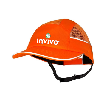 CASQUETTE SURFLEX FLUO 5CM + BANDE RETRO + TRANSFERT CASQUETTE "INVIVO + SST"