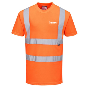 TEE SHIRT HAUTE VISIBILITE ORANGE CL2 RT23 - PORTWEST +...