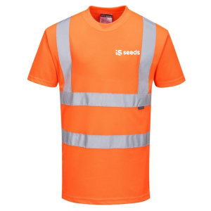 TEE SHIRT HAUTE VISIBILITE ORANGE CL2 RT23 - PORTWEST +...