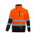 BLOUSON HAUTE VISIBILITE LIFT - T2S + TRANSFERT COEUR "MALTERIES SOUFFLET" 1 COULEUR : BLANC
