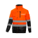 BLOUSON HAUTE VISIBILITE LIFT - T2S + TRANSFERT COEUR "SOUFFLET TRANSPORTS" 1 COULEUR : BLANC