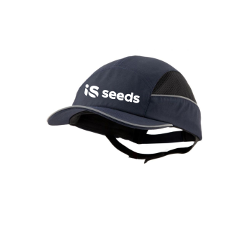 CASQUETTE ANTI-HEURT SURFLEX + TRANSFERT "IS SEEDS" 1 COULEUR : BLANC