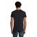TEE-SHIRT IMPERIAL HOMME 11500 COL ROND - SOL'S + TRANSFERT COEUR "MALTERIES SOUFFLET" 1 COULEUR : BLANC