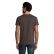 TEE-SHIRT IMPERIAL HOMME 11500 COL ROND - SOL'S + TRANSFERT COEUR "MALTERIES SOUFFLET" 1 COULEUR : BLANC