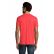 TEE-SHIRT IMPERIAL HOMME 11500 COL ROND - SOL'S + TRANSFERT COEUR "MALTERIES SOUFFLET" 1 COULEUR : BLANC