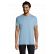 TEE-SHIRT IMPERIAL HOMME 11500 COL ROND - SOL'S + TRANSFERT COEUR "IS SEEDS" 1 COULEUR : BLANC