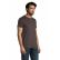 TEE-SHIRT IMPERIAL HOMME 11500 COL ROND - SOL'S + TRANSFERT COEUR "IS SEEDS" 1 COULEUR : BLANC