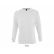 SWEAT UNISEXE NEW SUPREME 13250 - SOL'S + TRANSFERT COEUR "MALTERIES SOUFFLET" 1 COULEUR : BLANC