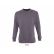 SWEAT UNISEXE NEW SUPREME 13250 - SOL'S + TRANSFERT COEUR "MALTERIES SOUFFLET" 1 COULEUR : BLANC