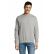 Sweat unisexe Sol's NEW SUPREME gris