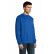 SWEAT UNISEXE NEW SUPREME 13250 - SOL'S + TRANSFERT COEUR "IS SEEDS" 1 COULEUR : BLANC