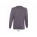 SWEAT UNISEXE NEW SUPREME 13250 - SOL'S + TRANSFERT COEUR "SOUFFLET TRANSPORTS" 1 COULEUR : BLANC