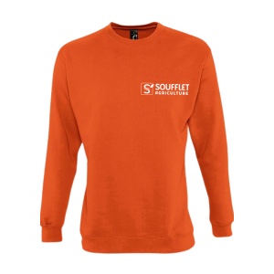 SWEAT UNISEXE NEW SUPREME 13250 - SOL'S + TRANSFERT COEUR...