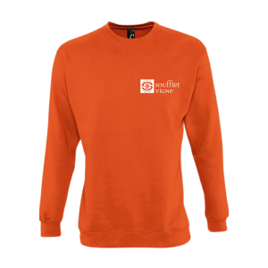 SWEAT UNISEXE NEW SUPREME 13250 - SOL'S + TRANSFERT COEUR...