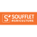 TEE-SHIRT IMPERIAL HOMME 11500 COL ROND - SOL'S + TRANSFERT COEUR "SOUFFLET AGRICULTURE" 1 COULEUR : BLANC