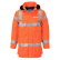 PARKA MULTIRISQUES HV ORANGE S774 - PORTWEST + TRANSFERT COEUR "IS SEEDS" 1 COULEUR : BLANC